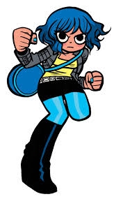 Combat Dynamics Noting How Her Left Leg Can Be Positioned Differently Based On Movement Scott Pilgrim Comic Scott Pilgrim Scott Pilgrim Vs The World