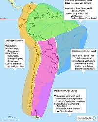 Somit ist der amazonas der wichtigste fluss des landes. Stepmap Lateinamerika Grosslandschaften Landkarte Fur Sudamerika