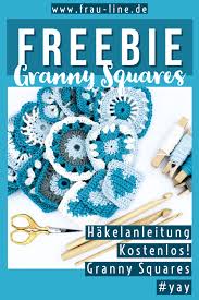Die englische leidenschaft für gehäkelte quadrate, die sich zu verschiedenen mustern kombinieren lassen, ist nun auch zum hit in deutschen landen geworden. Kostenlose Anleitung Granny Square 1 Blumengranny Frau Line
