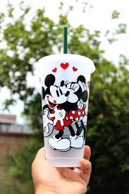 Disney mickey mouse glitter tumbler, disney castle with fireworks tumbler, koozie, 20 oz glitter tumbler, 30 oz glitter tumbler, epoxy cup. Minnie Kissing Mickey Personalized Starbucks Venti Cold Etsy In 2021 Custom Starbucks Cup Starbucks Cups Disney Cups