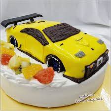 ランボルギーニディアブロ3dケーキ 誕生日ケーキ オーダーケーキ バースデーケーキ ランボルギーニ ディアブロ lamborghini diablo 車のケーキ car 3dケーキ birthdaycake プレゼント 通販 宅配 3d ケーキ 車 ケーキ バースデーケーキ
