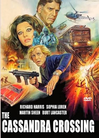 Cassandra Crossing 1977 DVD Sophia Loren, Richard Harris, Burt Lancaster,  Ava Gardner and Martin Sheen