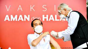 Dia menilai pernyataan tersebut bernada pesimisme. Jokowi Disuntik Vaksin Covid 19 Sinovac Termasuk Perwakilan Milenial Dan Influencer Indonesia Laporan Topik Topik Yang Menjadi Berita Utama Dw 13 01 2021