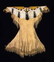 Woman S Dress 1850 Ca Nez Perce Woman S Fringed Dress Native American Dress Native American Clothing Native American Artwork