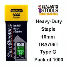 Stanley Tra7 Stapler Tacker Staples 10mm Tra706t 4 11 40