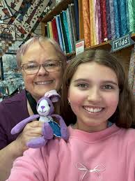 David and I were at Jeri's Quilt Patch today.