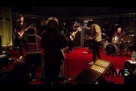 The first podcast episode of the series featured thom yorke performing songs from the radiohead album in rainbows, the white stripes, and a collaboration between four tet's kieran hebden and drummer steve reid. Radiohead In Rainbows Live From The Basement