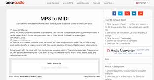 Mp3 files take up less space than othe. Mp3 A Midi Los Mejores Metodos De 6 Para Convertir Mp3 A Midi O Viceversa