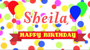 Dj bobo happy birthday song for my sister. Happy Birthday Sheila By Tammy Dy