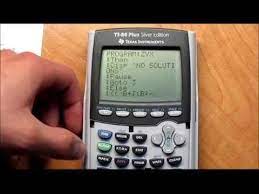 Quadratic Formula Program Ti 84 Walkthrough Code Quadratics Quadratic Formula Graphing Calculators