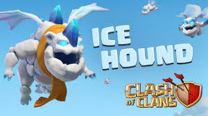 It is a tanky flying troop that targets buildings . Clash Of Clans December 2020 Update Ice Hound Super Troop Revealed