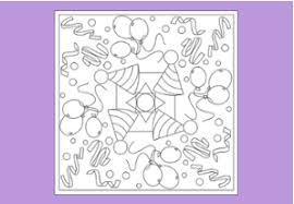 Dot mandala, tools and techniques. Kigaportal