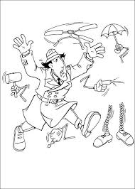 Pin On Inspector Gadget Coloring Pages