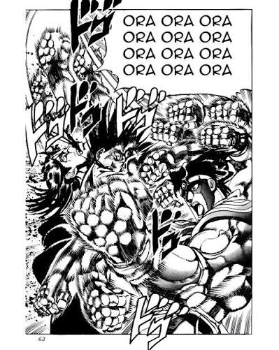4 Pages of Jotaro Kujo's "Ora Ora Ora" Manga: Jojo's Bizzare Adventure:  Stardust Crusaders Managaka: Hirohiko Araki #jojosbizarreadventure  #jojomemes #jojobizarreadventureedit #jojobizarreadventure #jojopart3  #jojopart4 #jojopart5 #jojopart6 ...