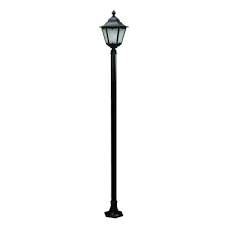 Antique Aluminum Lantern Lamp Post Fixture 120v Aluminum Outdoor Lighting Pole Post Mount Lights Single Light Single Arm Pole Lights Architect Design Lighting