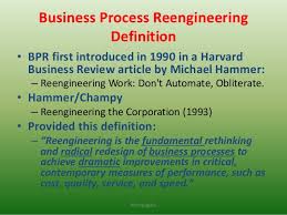 Business Process Reengineering
