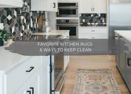 Accent your kitchen with one of these beautiful kitchen runner rugs and kitchen mats. Favorite Kitchen Rugs Ways To Keep Clean Construction2style