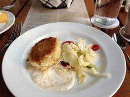 South city kitchen midtown serves southern classics with a. Crab Cake Picture Of South City Kitchen Midtown Atlanta Tripadvisor
