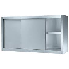Over the sink dish drying rack, stainless steel paint sink dish rack, 2 tier large dish drainer above sink shelf for kitchen counter. Stainless Steel Preparation 1200 Mm Wall Cupboard With 2 Sliding Doors 133119 Zanussi Professional