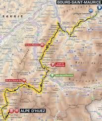 Der kolumbianer war im vergangenen jahr zweiter des gesamtklassements hinter chris froome geworden, musste aber wegen den folgen eines sturzes. Tour De France 2018 Route Stage 12 Bourg Saint Maurice Alpe Dhuez