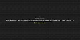 Any other minecraft versions, such as windows 10, pocket edition, or console versions will not work. Java Exception Hypixel Minecraft Server And Maps