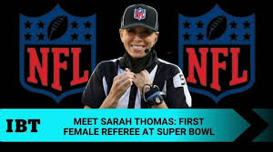 Sarah thomas makes nfl history as first female to referee super bowl: Kvy44zayafli3m