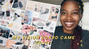 My 2022 Vision Board Came True!