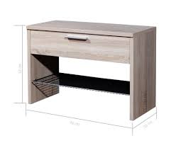 Un meuble à chaussures design est une idée rangement intéressante qui réussit le compromis parfait entre utilité et esthétique. Germania Banc A Chaussures Avec Tiroir Meuble D Entree Porte Chaussures Maison Ebay