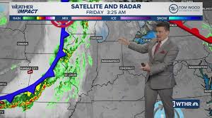 Indiana and Kentucky Weather Forecast: Showers and Thunderstorms Expected April 24, 2026