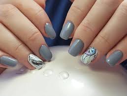 Artificial nails will definitely enhance. 57 Best Grey Nail Ideas You Will Love Beautiful Wiki