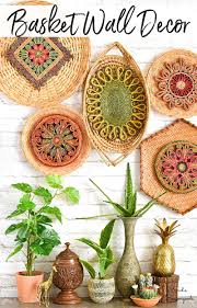 Maybe you would like to learn more about one of these? Basket Wall Decor With Bohemian Design From The Thrift Store