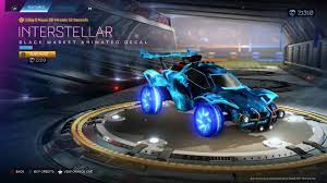 Go to rl.insider.gg, select blueprints on the left and search for interstellar. Rocket League Item Shop Sky Blue Interstellar July 12th Youtube