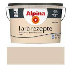 Alpina Farbrezepte Innenfarbe Wandfarbe Matt 2 5 Real De