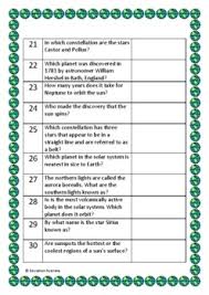 Different office personalities can be the reason for lower productivity Space Trivia Questions Quiz 30 Questions With Answers Tpt