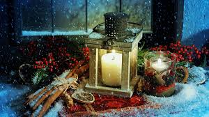 Noel Theme Lanterne Bougies Feu Neige Fonds D Ecran 3840x2160 Uhd 4k Decoration Hiver Noel Livres De Noel