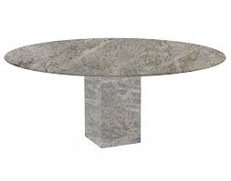 Maybe you would like to learn more about one of these? Kashmir White Arena Oval Granite Dining Table