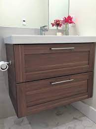 Browse everything about it here. Floating Vanity Cabinet From Ikea Bathroom Design By Urban Aesthetics Floatingbathroomvanity Floating Vanity Bathroom Floating Vanity Bathroom Design