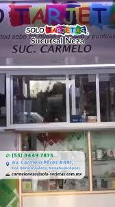 Solo Tarjetas Neza Carmelo Pérez. Todo en impresiones para tu negocio