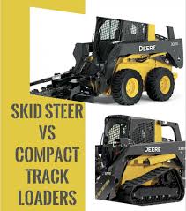 Skid Steer Vs Compact Track Loader Construction Equipment