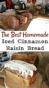 Shirley S Iced Cinnamon Raisin Bread One Hundred Dollars A Month Recipe Raisin Bread Cinnamon Raisin Bread Cinnamon Raisin Bread Recipe