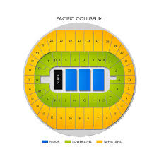 Rational Pacific Coliseum Seating Chart Seat Numbers Cassell