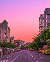 Aesthetic South Korea Street An City Ville Et Rue Coreenne Fotografi Perjalanan Tempat Liburan Fotografi Kota
