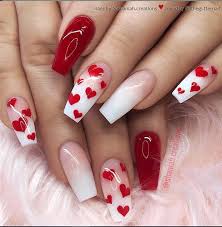 Popular Coffin Nails Designs Of 2020 Red Long Acrylic Coffin Nails Red Nails Designs In 2020 Valentine S Day Nail Designs Nail Designs Valentines Valentine Nail Art Aycrlic nails prom nails matte nails manicures stiletto nails red tip nails coffin nails long long nails almond nails pink.
