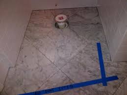 Dampen a sponge and wipe down the tumbled marble tile. Marble Sealing Before Or After Grouting Doityourself Com Community Forums