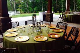 Photo Gallery Weddings North Georgia 5 Star Lodge Wedding Place Settings Rustic Wedding Place Settings Stables Wedding