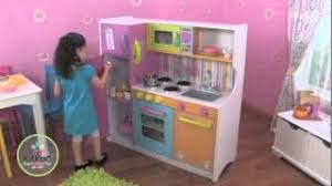 Edit vehicle info that's ok, i want this! Play Kitchens Children S Wooden Deluxe Big Bright Kitchen By Kidkraft Youtube