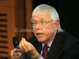 20243269-Dr Edith Cope, Professor Henry Drucker and Chris Allen at the  launch of the Scottish Government Yearbook in Edinburgh, December 1977.