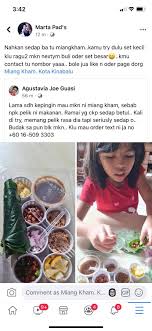 Andai ke restoran thai, tidak sah kalau tak cuba hidangan ni. Yang Tengah Viral Miangkham Miang Kham Kota Kinabalu Facebook