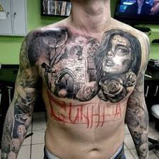 Bagi kalian yang kenal sama istri tercinta ku, jgn lah kao coba coba kepoin lagi nanyain hal hal yang begini kepadanya. 32 Ide Di Dada Tato Ide Tato Desain Tato