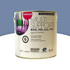 Les nouveautés peinture en 20 photos. Peinture Multi Supports Exterieur Colours Bleu Ciel Satin 2l Castorama
